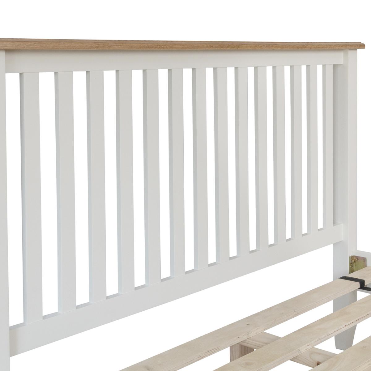 Ashford  Wooden Bed - Pure White / King – image 3