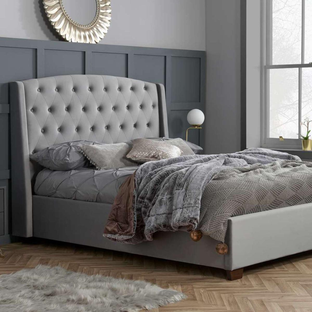 Birlea Balmoral Bed - Grey / King – image 2