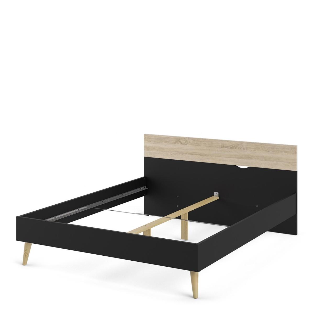 Oslo Euro Bed - Black and Oak / King – image 4