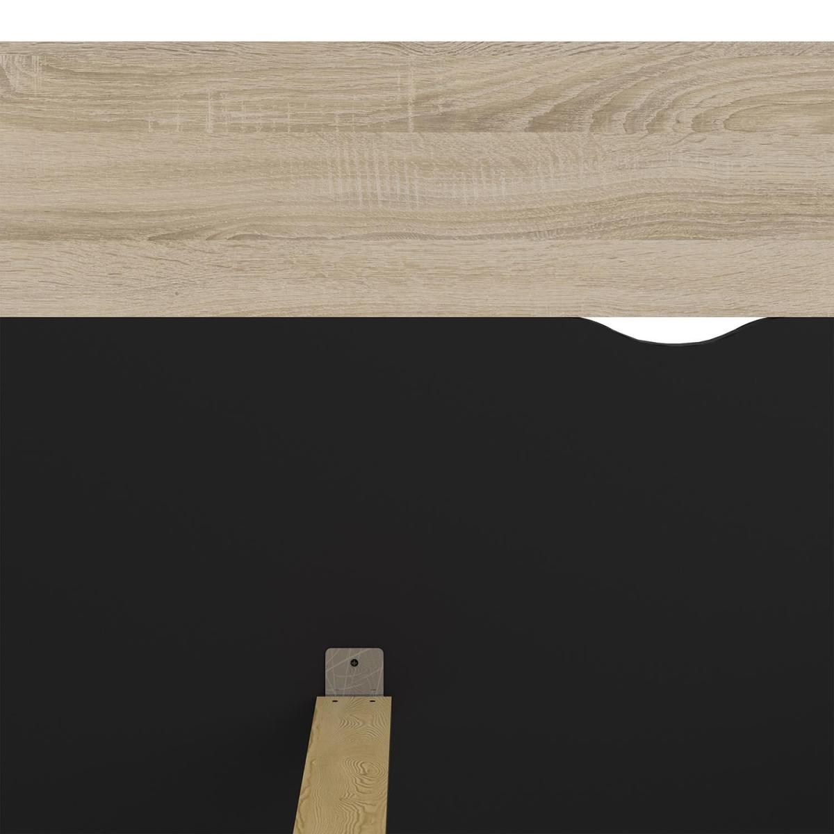 Oslo Euro Bed - Black and Oak / King – image 9