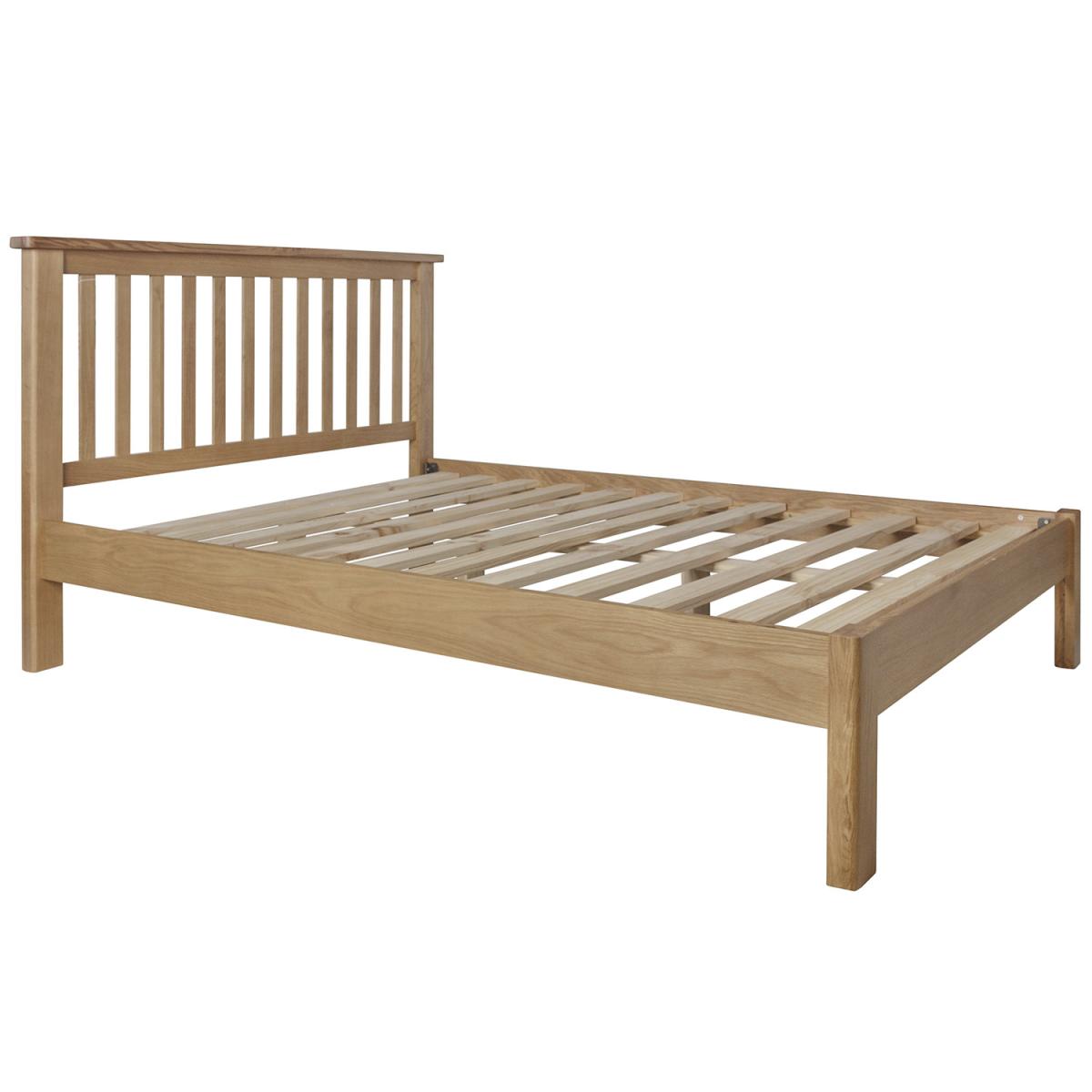 Cambridge Wooden Bed - Rustic Oak / King – image 2