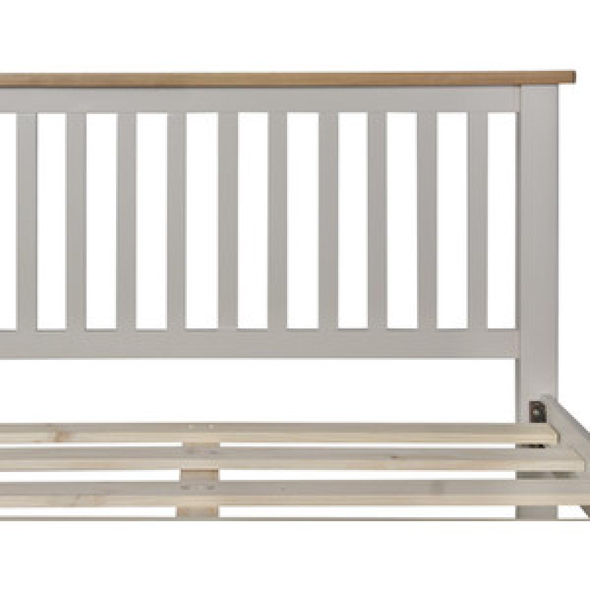 Cambridge Wooden Bed - Rustic Oak / King – image 6