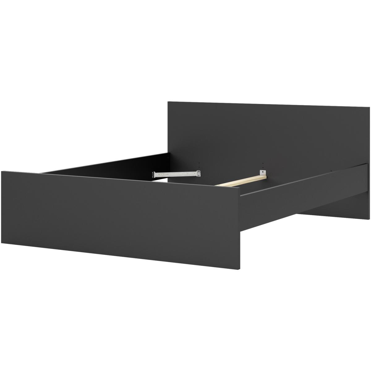 Columbia Euro King Bed  - White High Gloss – image 12