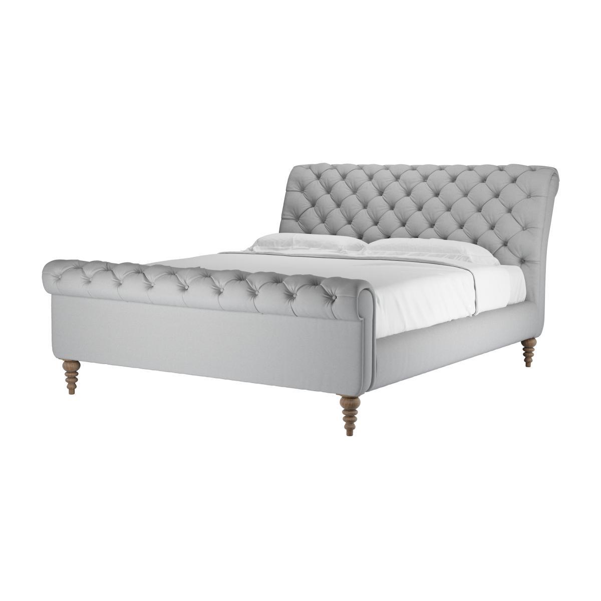 Knightsbridge Super King Bed in Graphite Smart Cotton - sofa.com – image 1