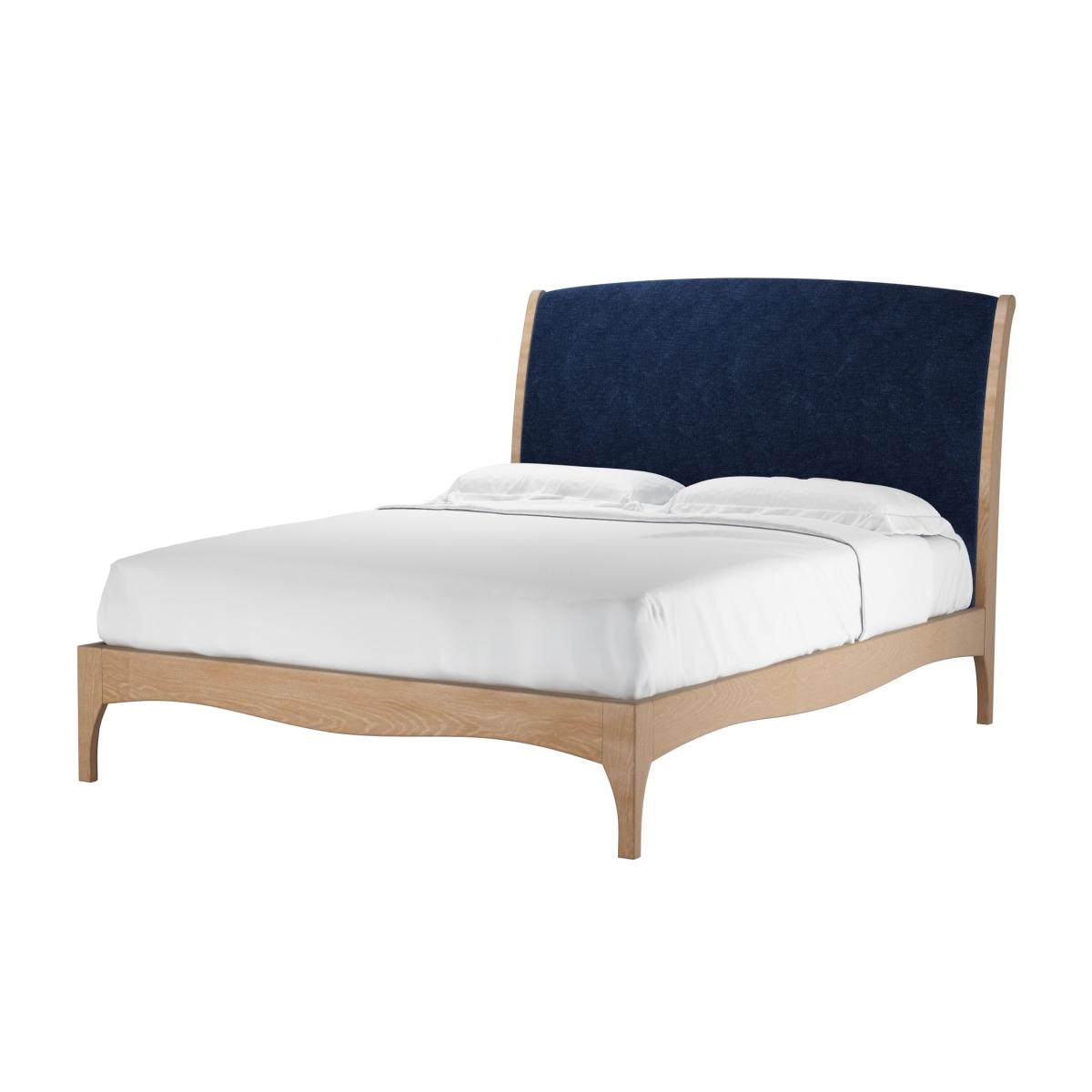 Emilia King Bed in Port Royal Aquaclean Clever Chenille – image 1