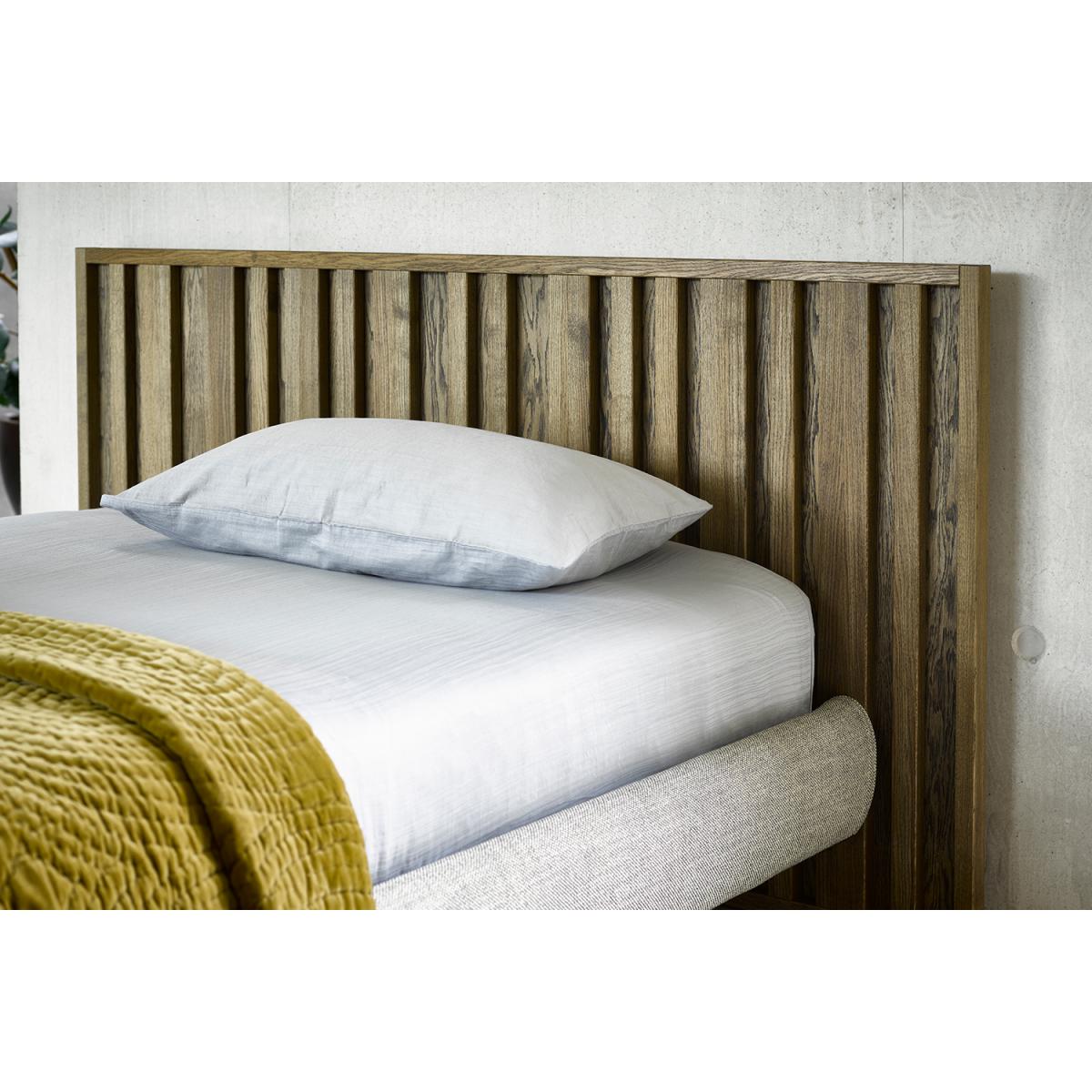 Florence King Bed in Uniform House Herringbone Weave - sofa.com – image 3