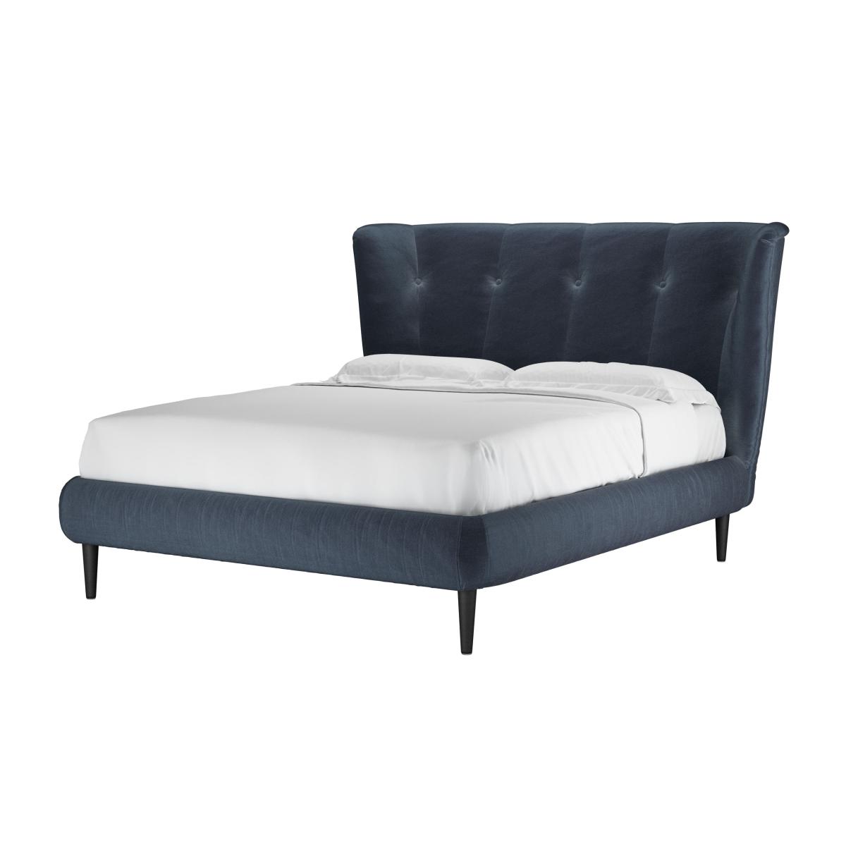 Audrey King Bed in Skyfall Cotton Matt Velvet – image 1