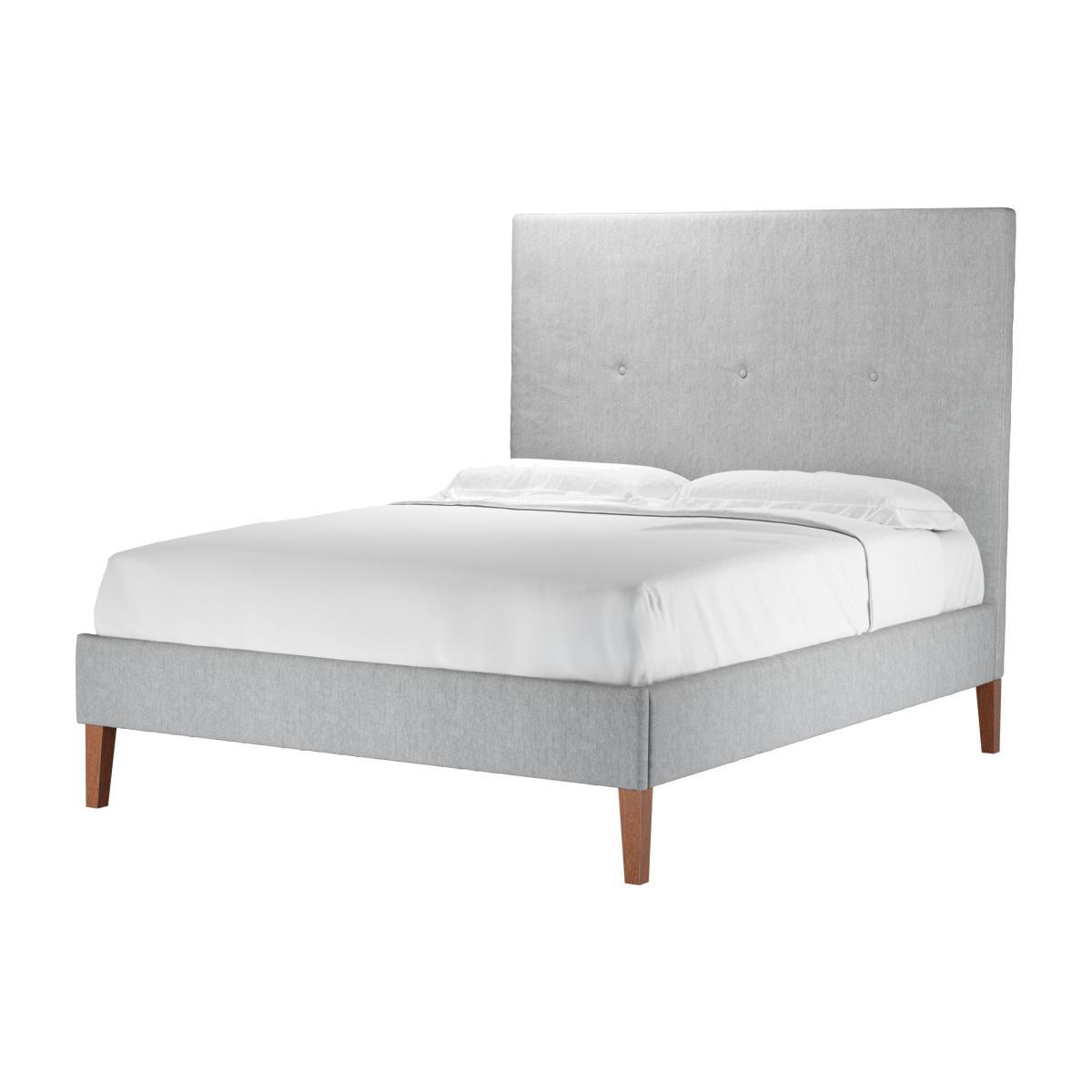 Avery 150cm King Bed in Goodwin Grey Sandgate - sofa.com – image 1