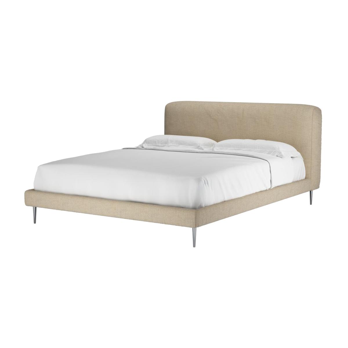 Lucy King Bed in Shearling Hygge Chunky Weave – image 1