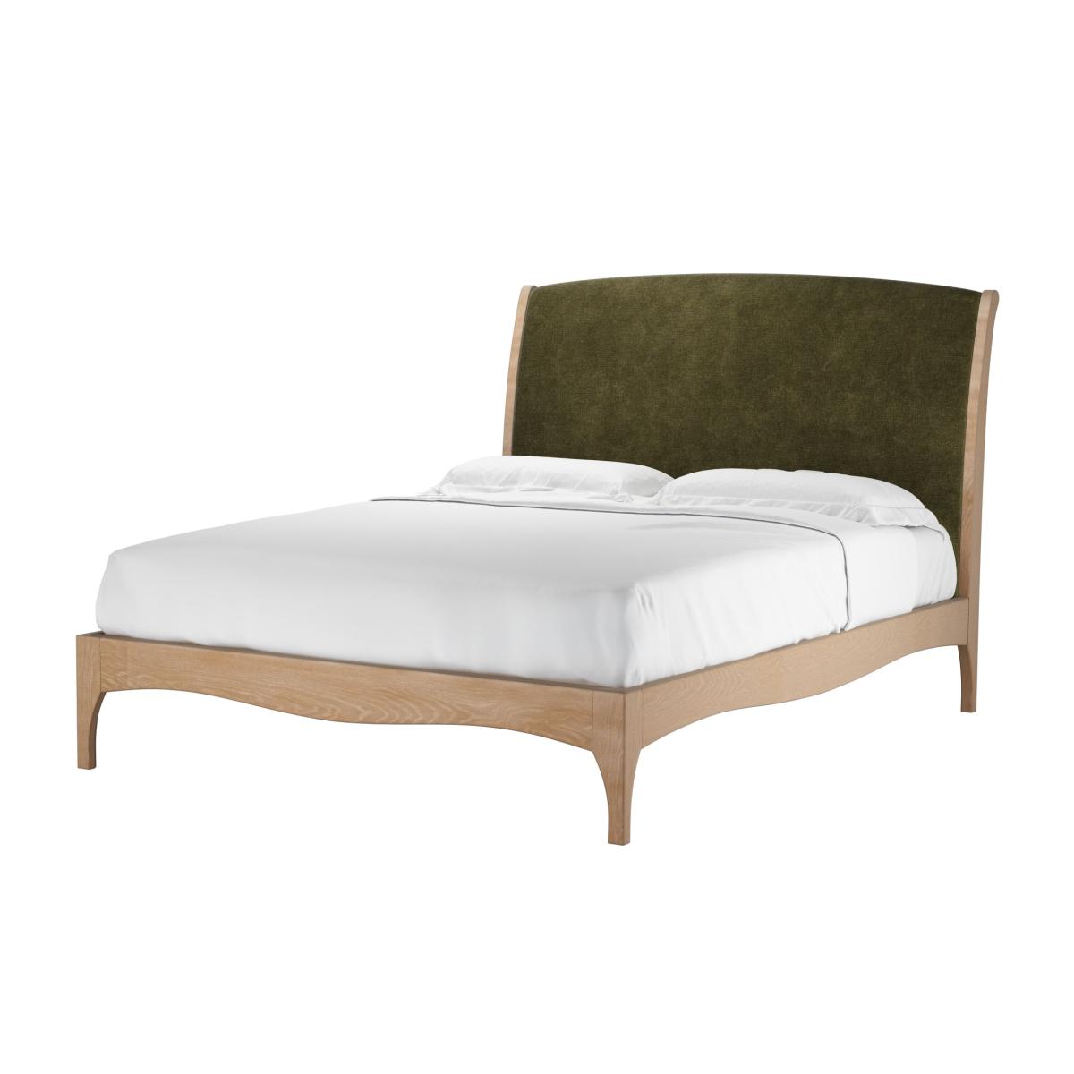 Emilia King Bed in Juniper Aquaclean Clever Chenille – image 1