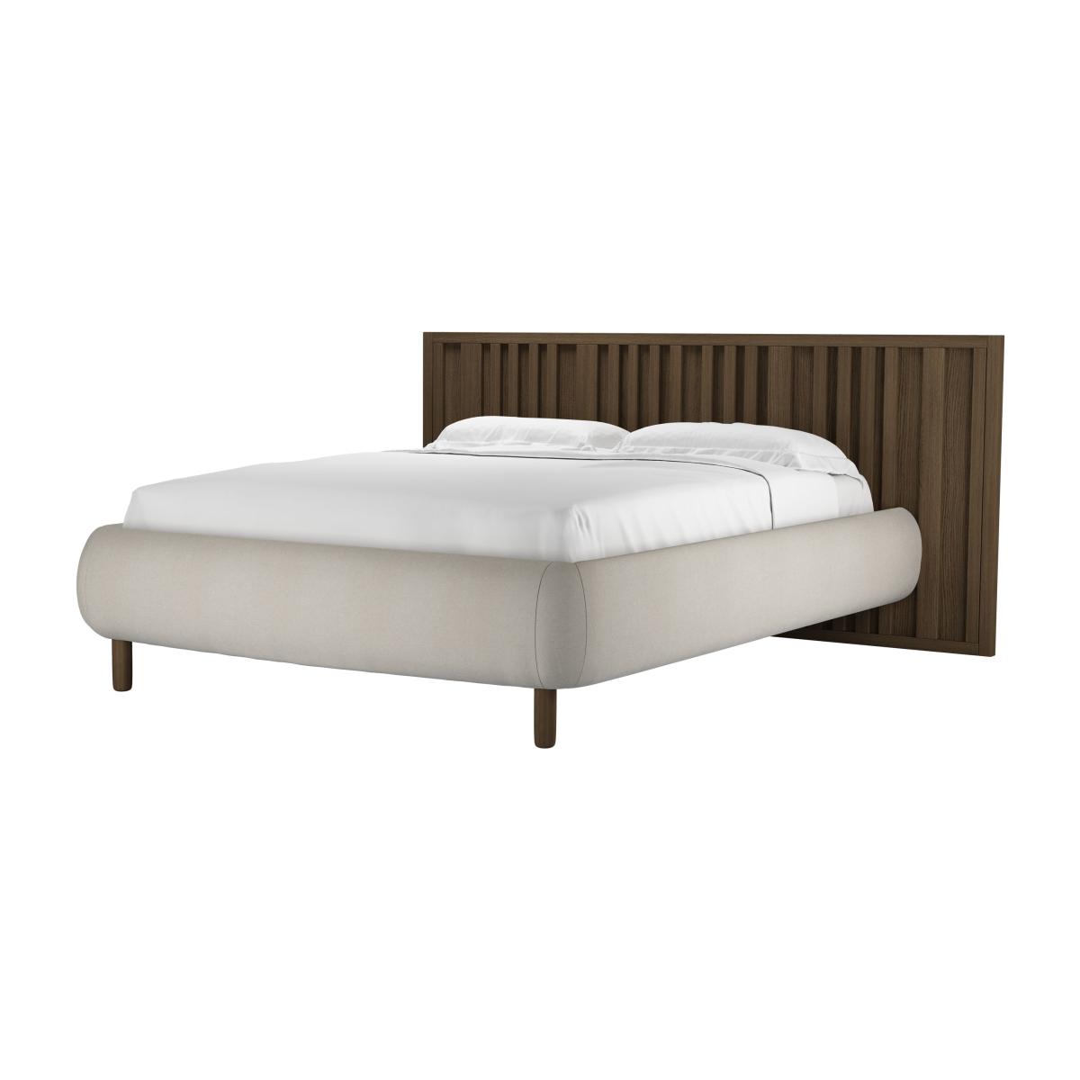 Florence King Bed in Stoneware Easy Cotton – image 1