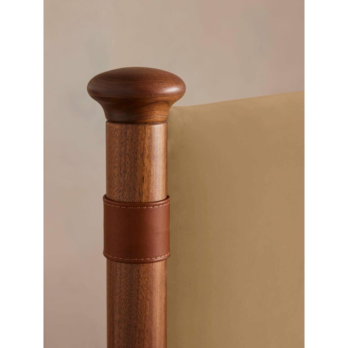 Paolo Bed, King, Velvet, Camel – image 6