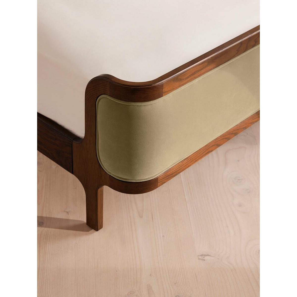 Belsa Bed, King, Velvet, Lichen – image 6