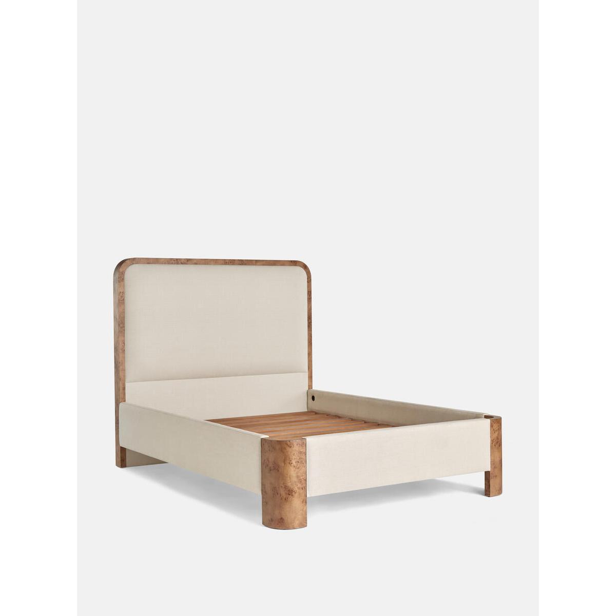 Tremont Bed, King, Linen, Natural – image 4