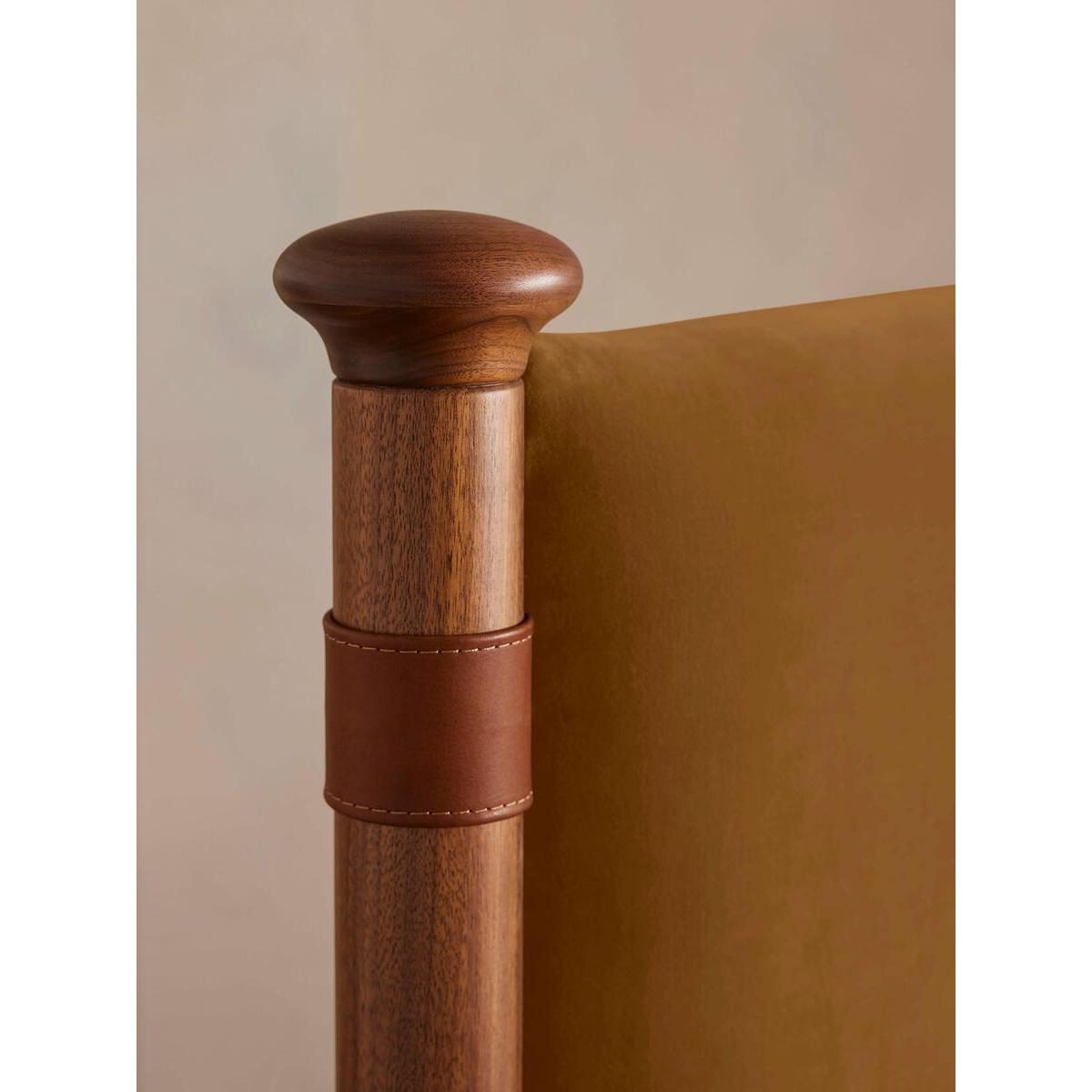 Paolo Bed, King, Velvet, Mustard – image 5
