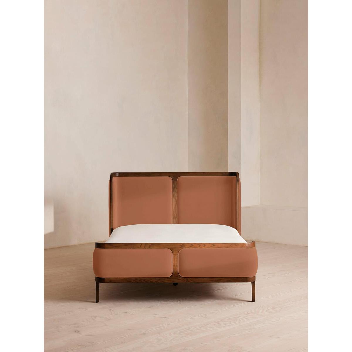 Belsa Bed, California King, Velvet, Antique Rose, US – image 2