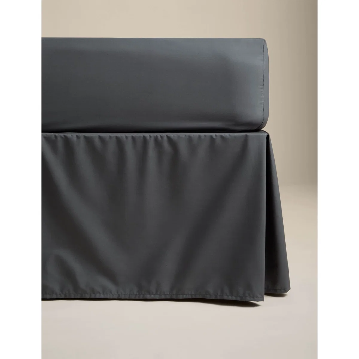 M&S Pure Egyptian Cotton Valance Sheet Dusty Blue – image 2