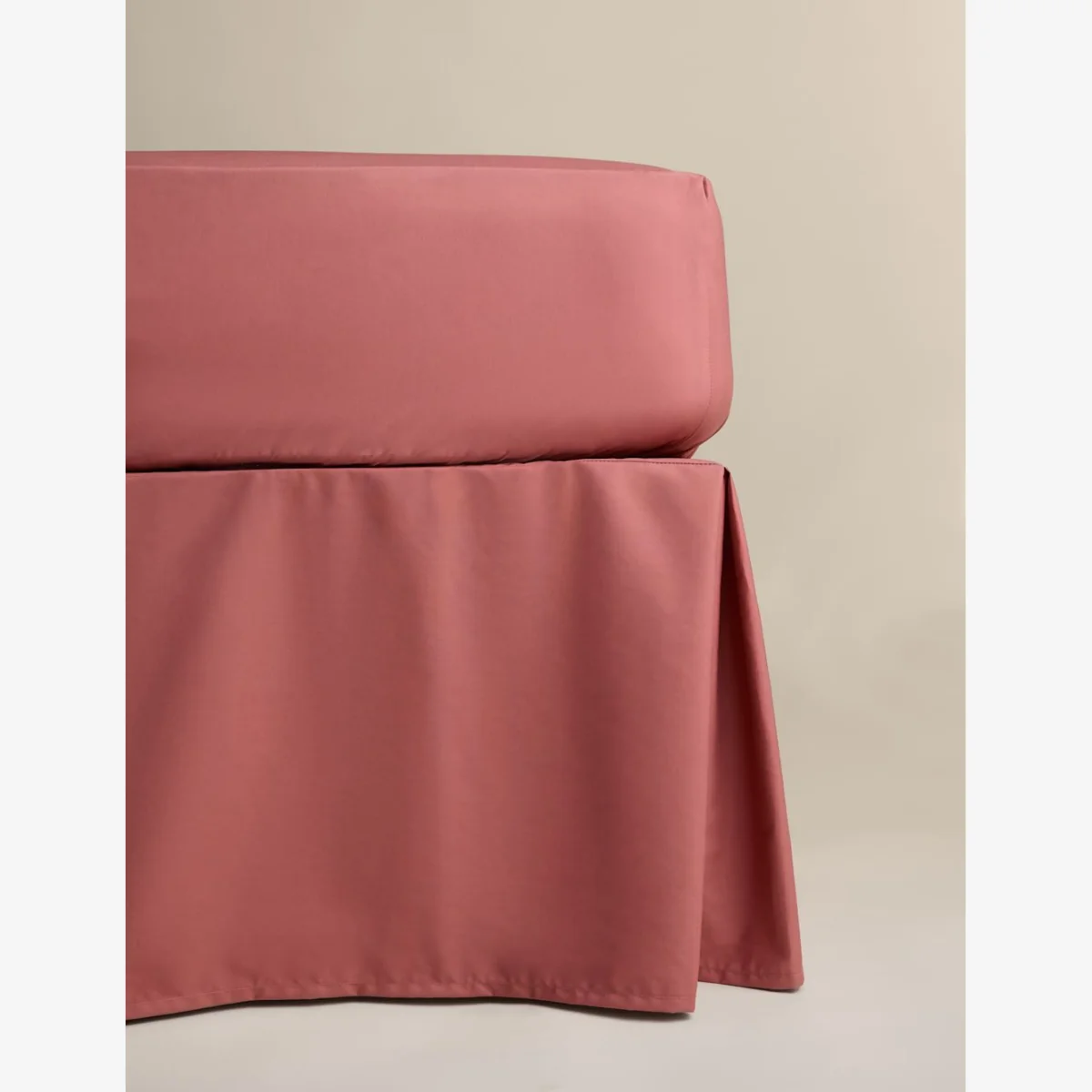 M&S Pure Egyptian Cotton Valance Sheet Clay – image 1