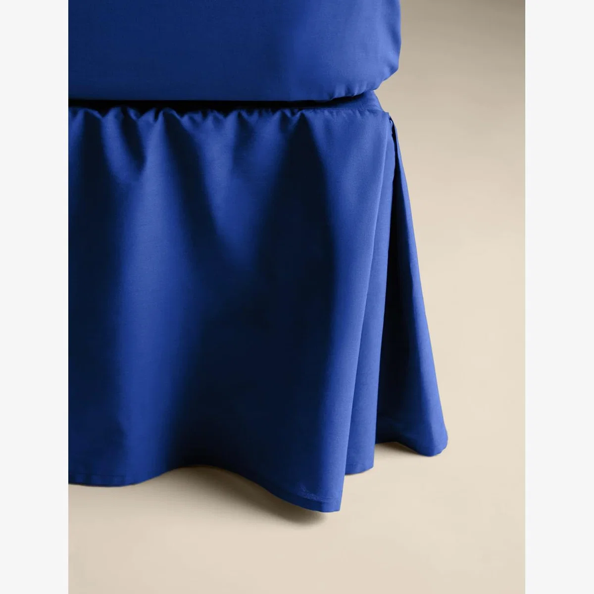 M&S Cotton Rich Base Valance Cobalt – image 1