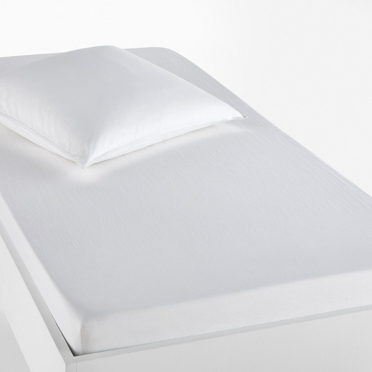 Scenario Fitted Sheet in Washed Cotton – image 2