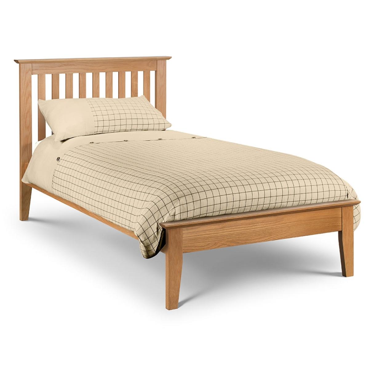 Julian Bowen Salerno Solid Oak Bed - Single – image 2