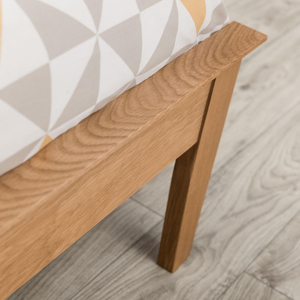 Julian Bowen Salerno Solid Oak Bed - Single – image 4