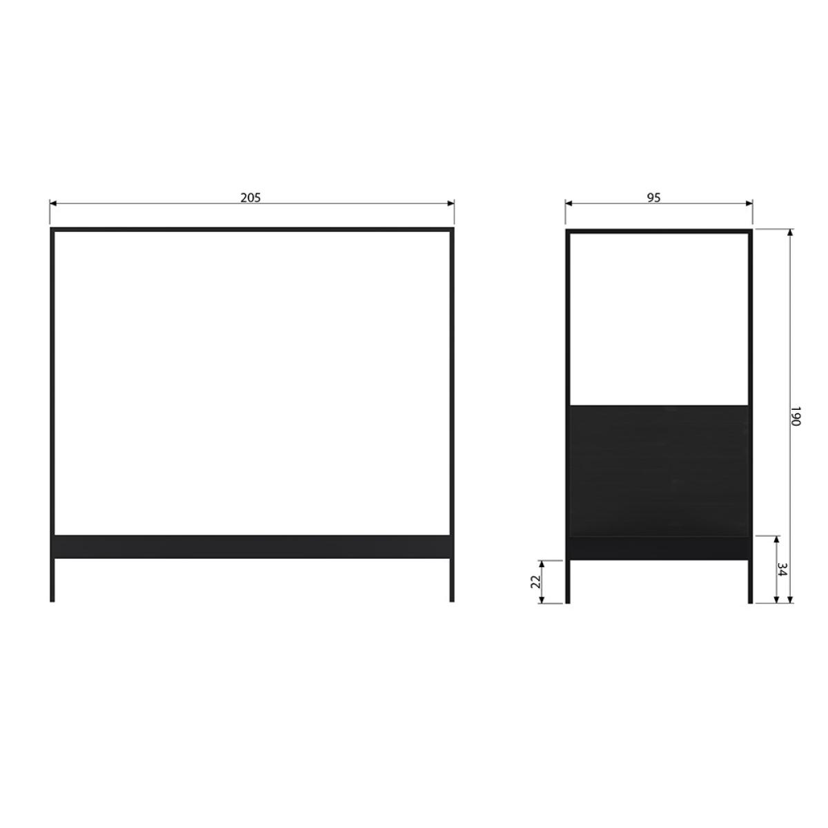 Woood Dani Single Four Poster Bed – image 5