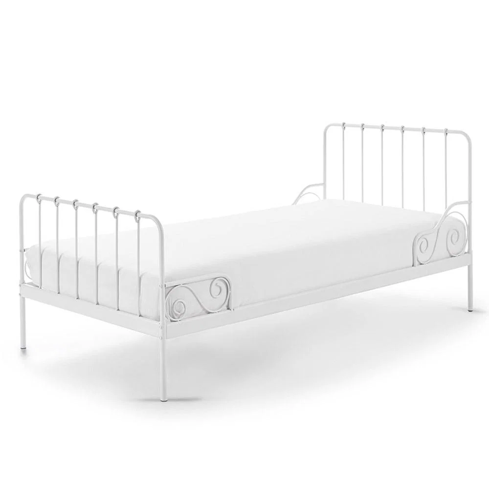 Vipack Alice Metal Single Kids Bed - Grey – image 3
