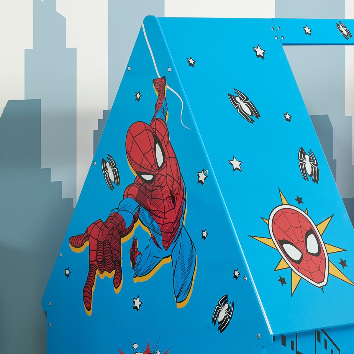 Spiderman Tent Single Bed Blue – image 2