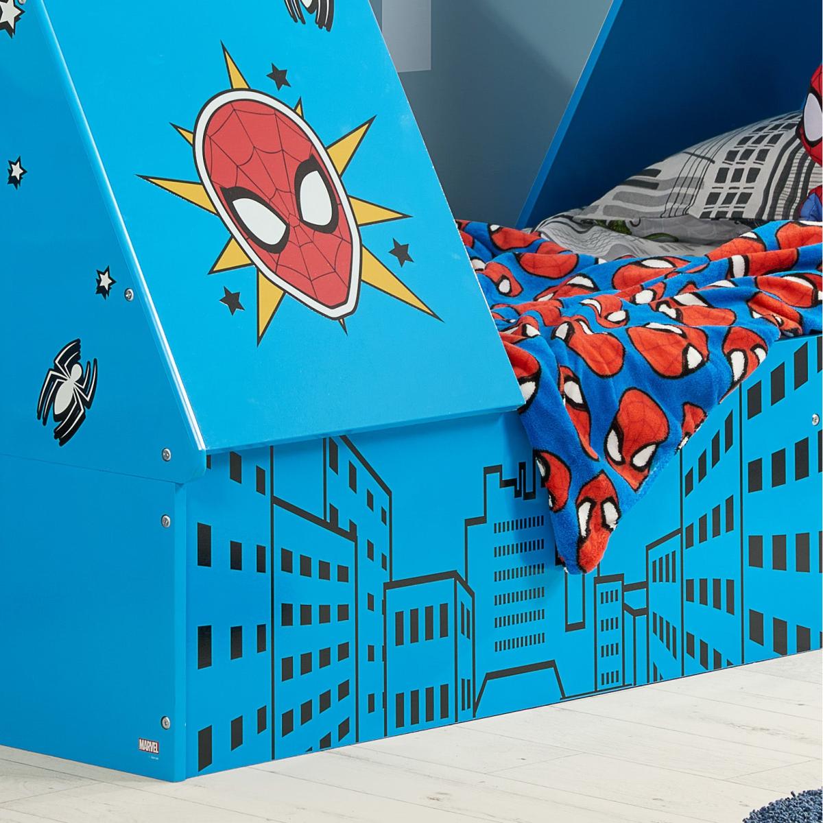Spiderman Tent Single Bed Blue – image 4