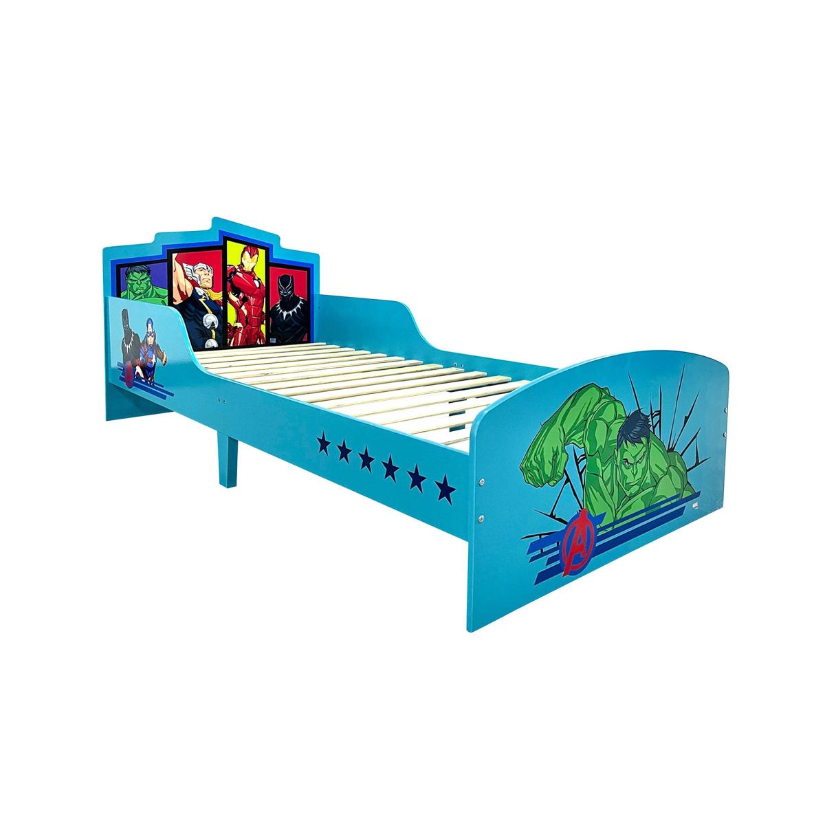 Marvel Avengers Single Bed Blue – image 5