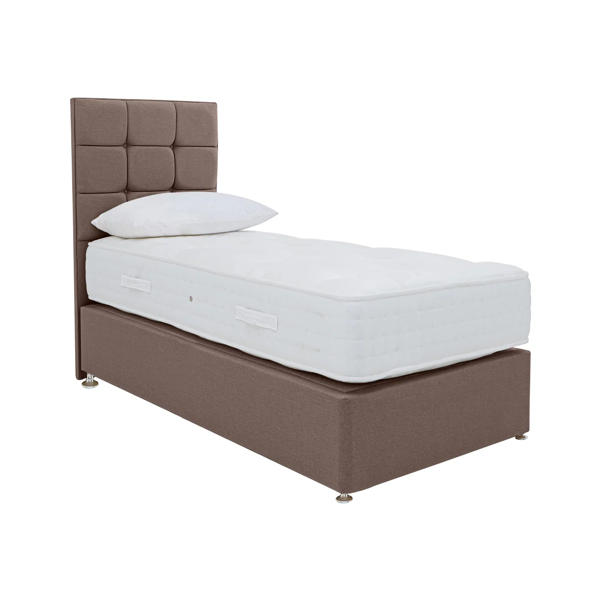 Sleep Story - Firm Sleep 1500 Divan Set - Single - Brown – image 1