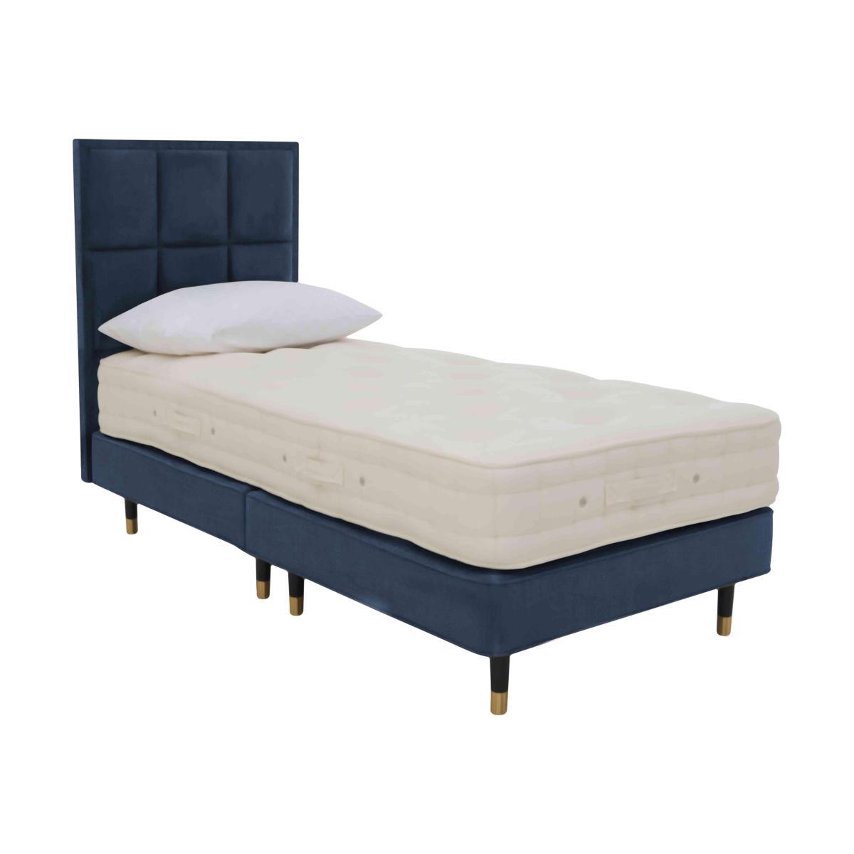 Hypnos - Bespoke Brilliance Shallow Divan Set - Single - Blue – image 1