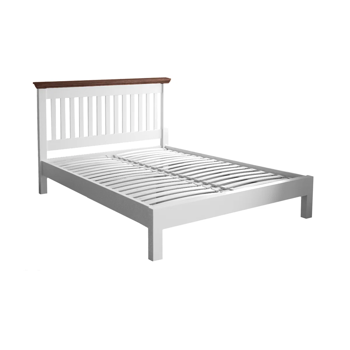 Ottaway Bespoke Slatted Bed Frame - Single - White