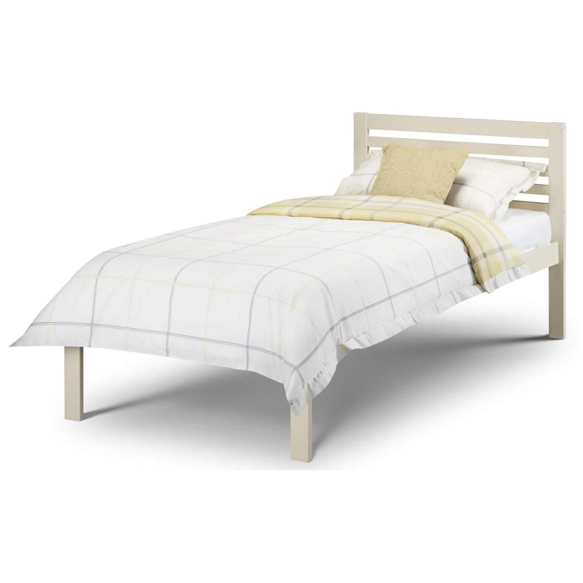 Julian Bowen Slocum Single Bed in Stone White – image 2