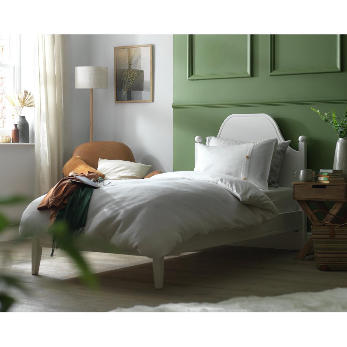 Habitat Bardot Single Bed Frame - white – image 2