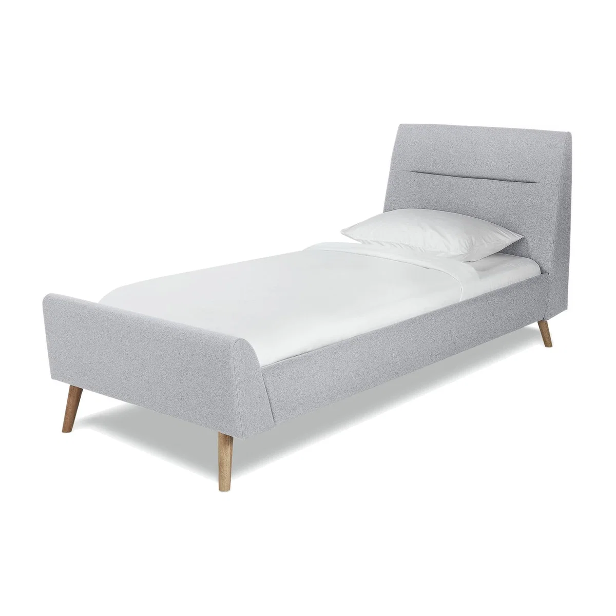 Habitat Finn Single Bed Frame - Grey – image 1