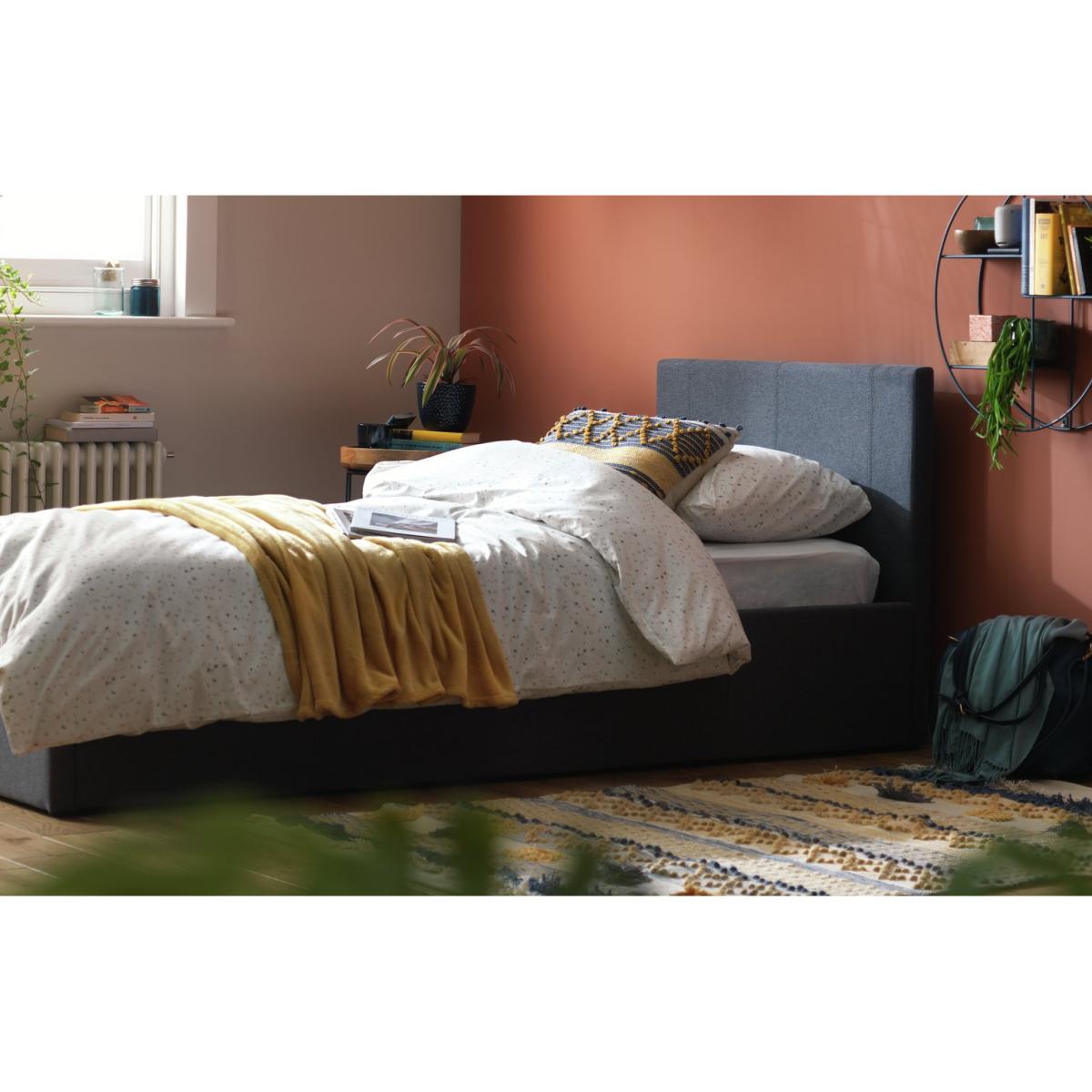 Habitat Heathdon End Open Ottoman Single Bed Frame - Grey – image 2