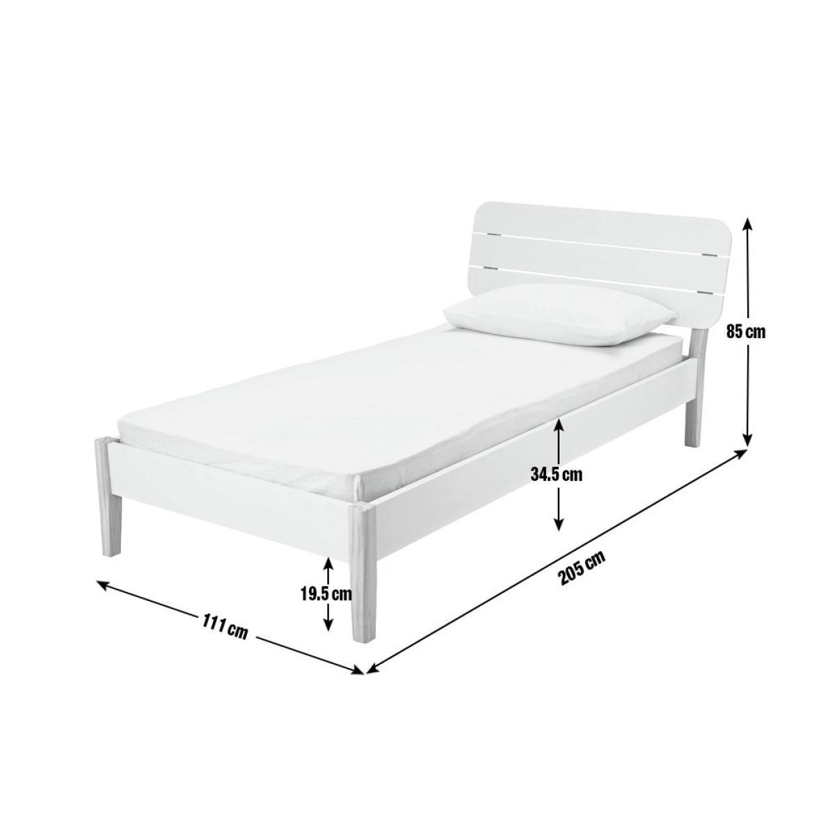 Habitat Hanna Single Bed Frame - Two Tone – image 8