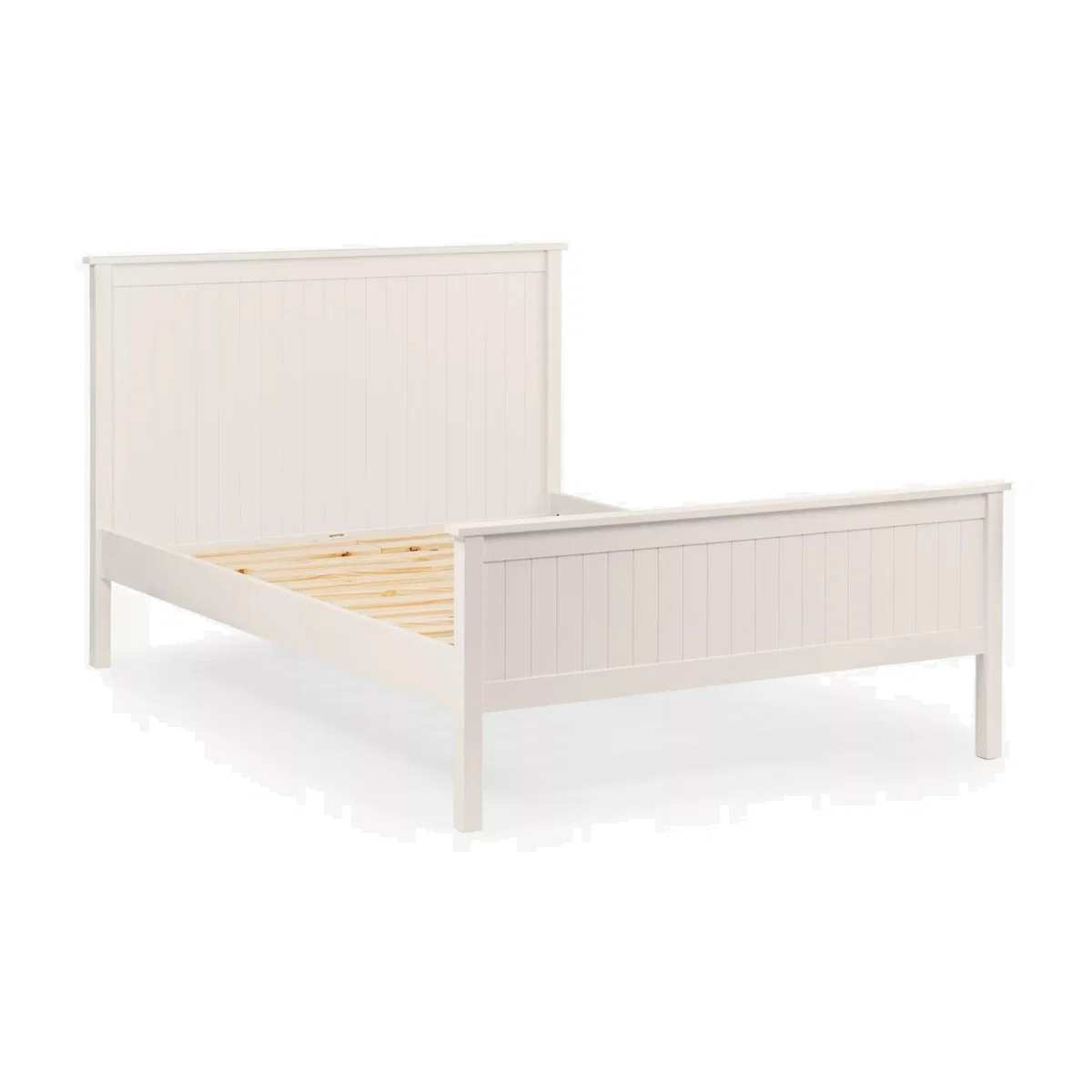 Julian Bowen Maine Bed Frame, Single, White – image 1