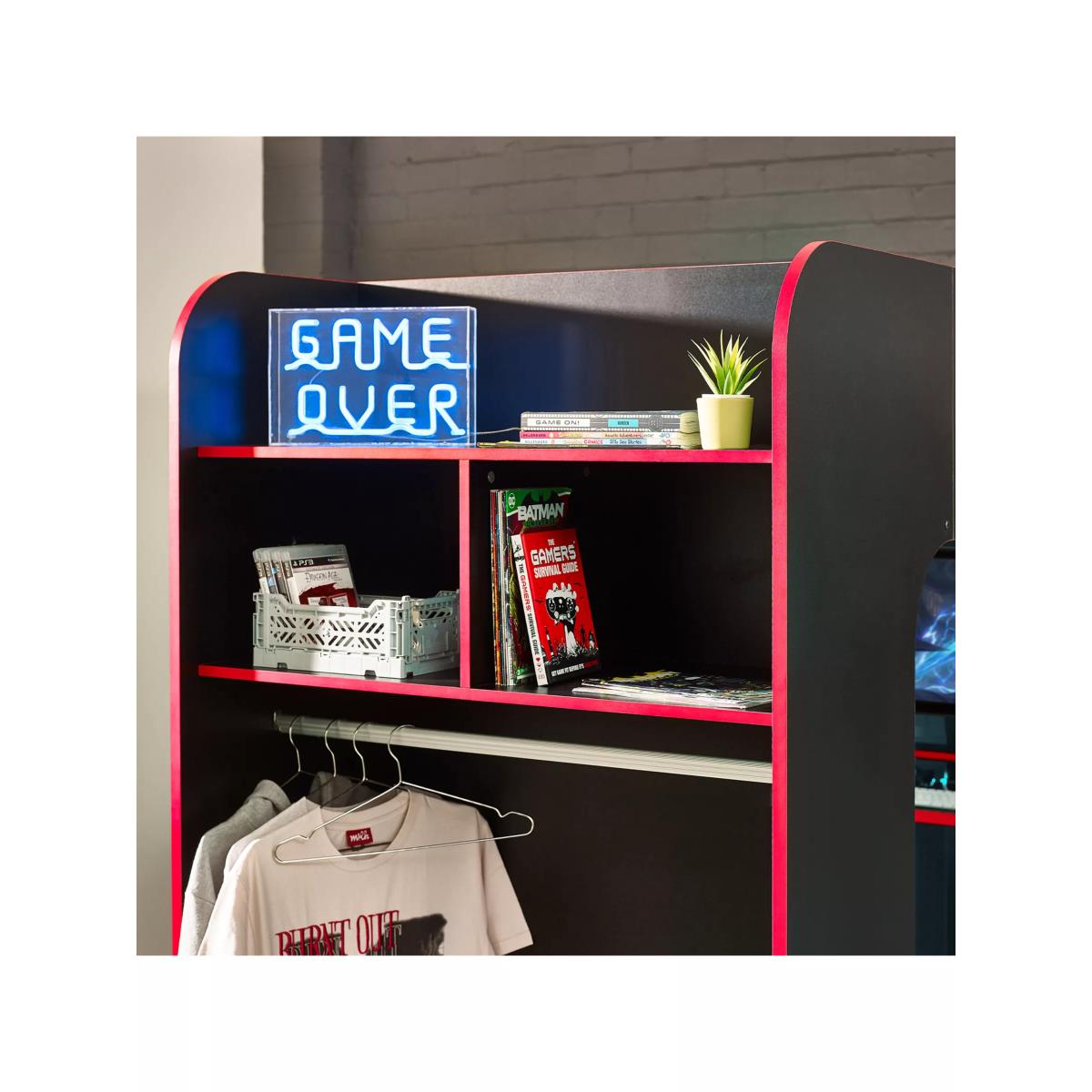 Julian Bowen Impact Gaming Bunk Bed, Single – image 4