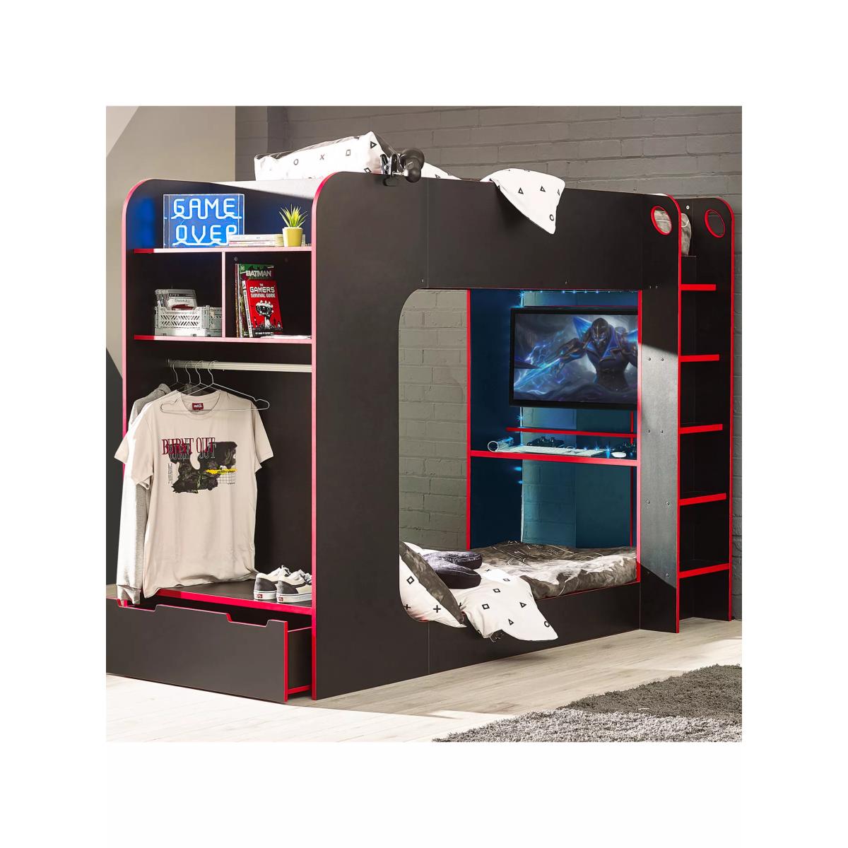 Julian Bowen Impact Gaming Bunk Bed, Single – image 7
