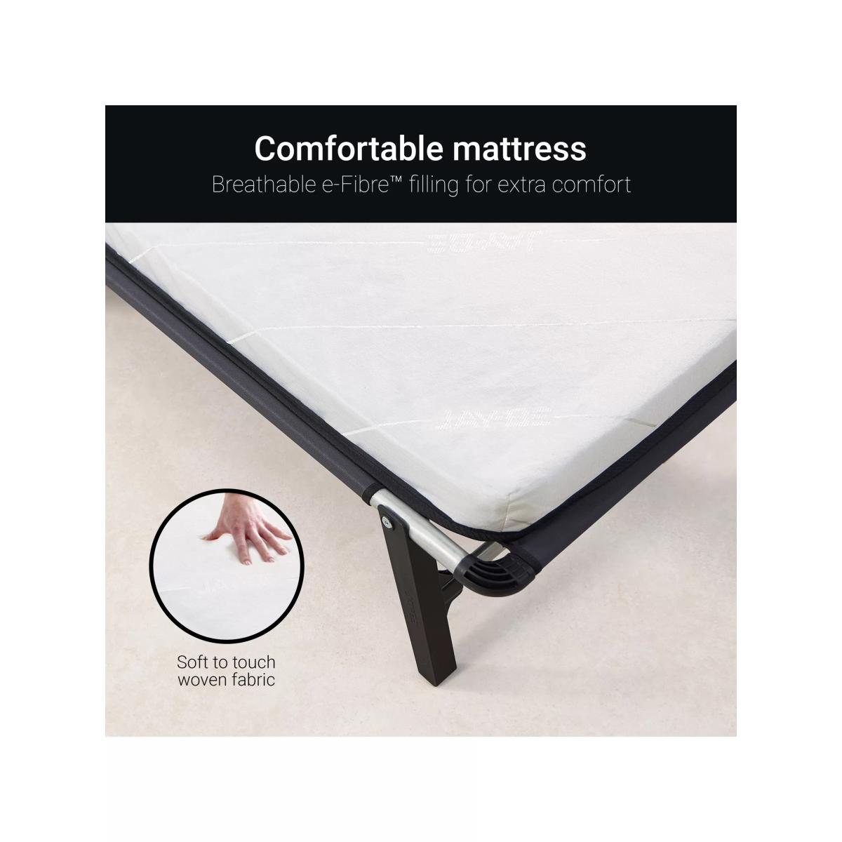 Jay-BE® HE70 Hideaway Folding Bed with e-Fibre Mattress, Single – image 3