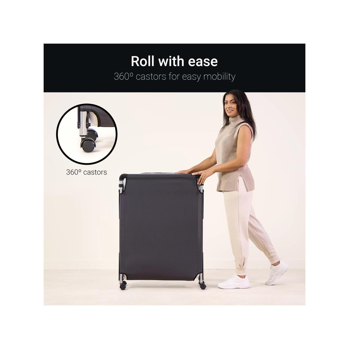 Jay-BE® HE70 Hideaway Folding Bed with e-Fibre Mattress, Single – image 4