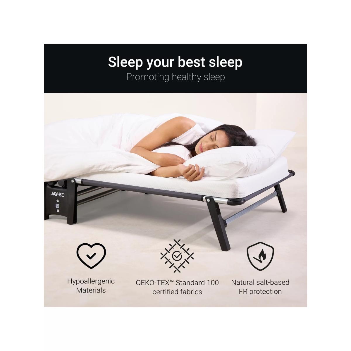Jay-BE® HE70 Hideaway Folding Bed with e-Fibre Mattress, Single – image 6