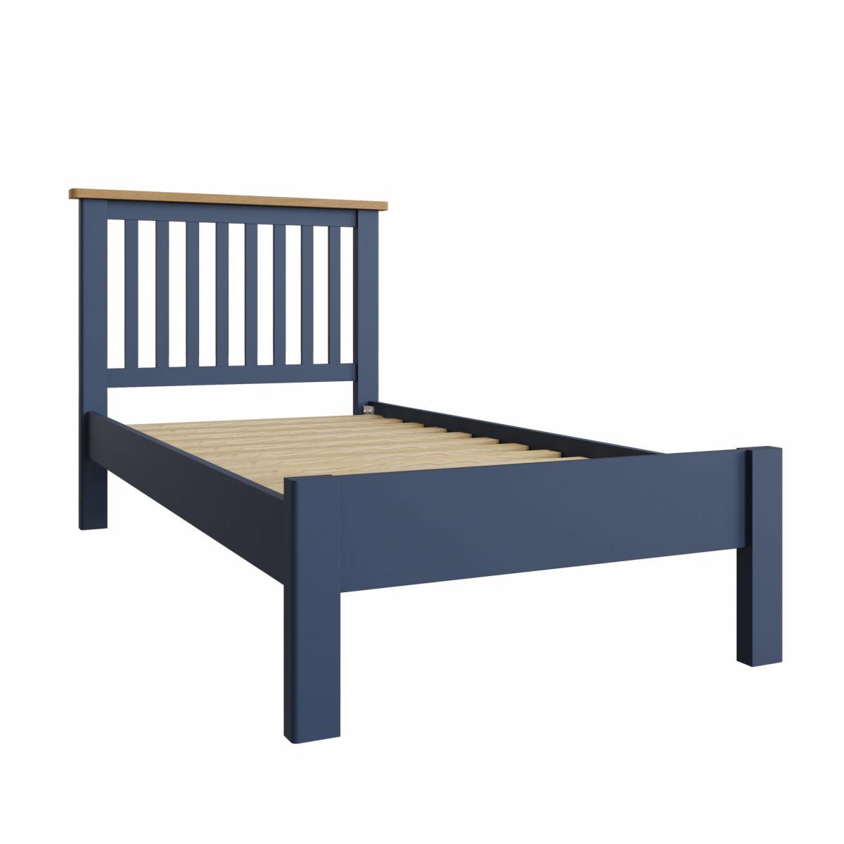 Ruskin Blue Single Bed Frame – image 2