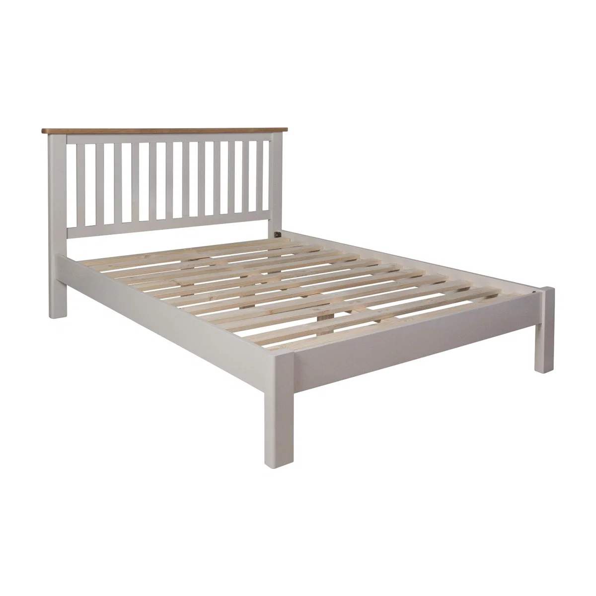 Fay Oak and Grey Single Bed – image 1