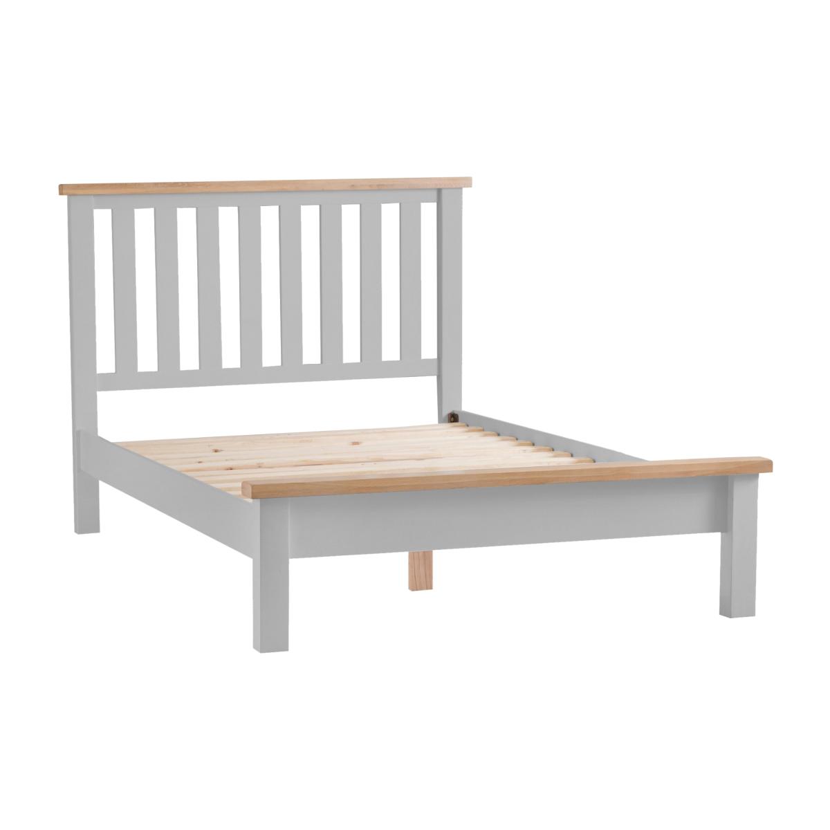 Willow Oak and Grey Single Bed Frame