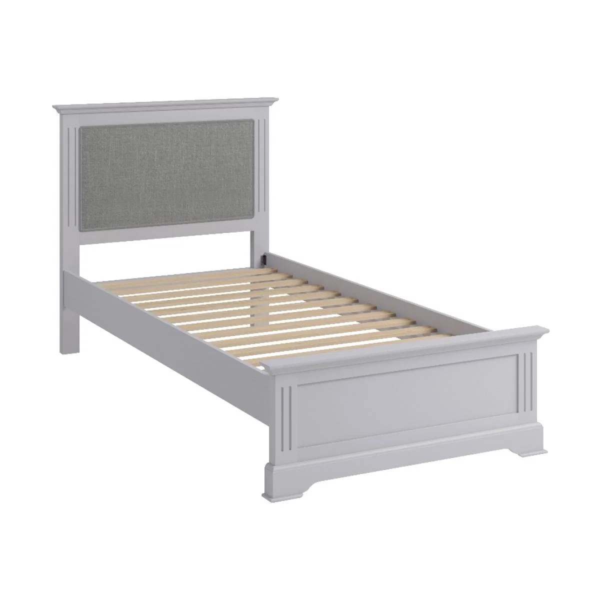 Aubrey Grey Single Bed