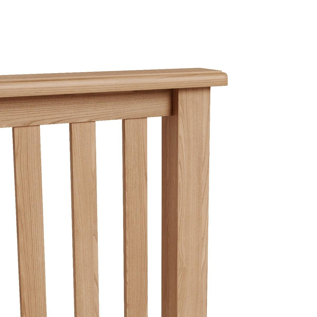 Skylar Light Oak Single Bed – image 3